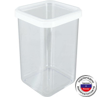 Банка для сыпучих продуктов Cubbo Scandi 1,6л (белый)