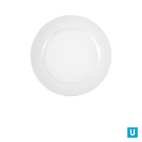 Тарелка мелкая 177 мм ''Твист айвори'' 