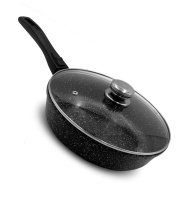 Сковорода с кр. 240х60мм Гранит Классик съем/руч