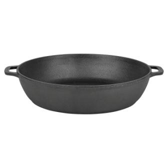 Жаровня чугунная с двумя ручками,40см 1840