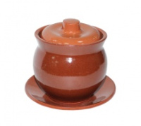 Горшочек Аппетитный с подставкой 0,5л