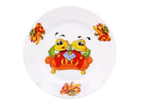 Тарелка 175 мм мелкая "Идиллия" Пчелы