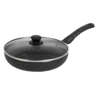 Сковорода 240 мм, 1 руч., ст/кр, а/п. ИЗИ СТОУН. Алюминий марки А5