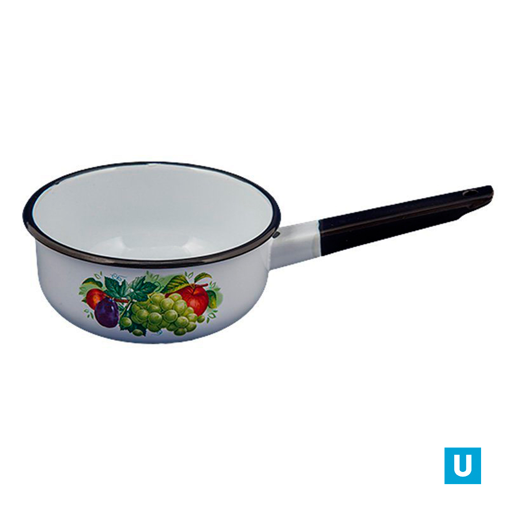  Ковш 1.5 л декор серо-голубой 