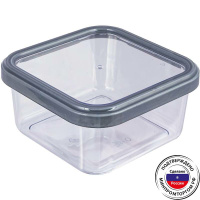 Банка для сыпучих продуктов Cubbo Scandi 0,4л (серый)