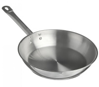 Сковорода 24см б/кр [общепит] корпус 0,6мм индукц. дно трс 3,5мм