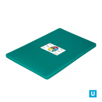 Доска раздел полиэтилен 350*500*18мм [ПРОФИ] ЗЕЛЕНЫЙ