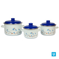 Набор из 3 пред.№19 "Гуси", белосн., 6KB191M