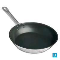 Сковорода 34см б/кр [общепит] корпус 0,6мм индукц. дно трс 3,5