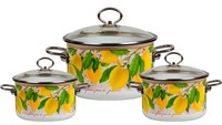 Набор из 3 пред №013 "Лайм/Limon", белосн., 1DB135S