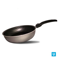 Сковорода  260 мм, "РУССКАЯ КУХНЯ"1 руч, б/кр, а/п. Сплав А5, н/з