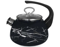 Чайник ц/шт св. ст.кр. 2л (черная) Черный мрамор, 43615-103/4.01