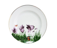 Тарелка 240 мм мелкая "Идиллия" Степной колокольчик