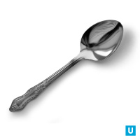 Ложка салатная "Славяна" 1,2 мм 1с480