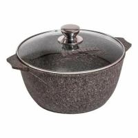 Кастрюля 6л АП "Premium" (mokko) арт. 46902