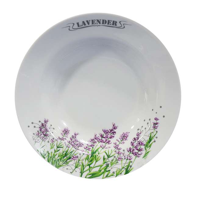 Тарелка 240 мм глубокая 500см3 "Идиллия" Лаванда