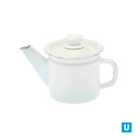  Чайник заварной 1 л светлый с пластм. кнопкой