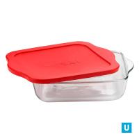 BORCAM форма прямоугольная 1000мл (210*164*55мм) с пласт/крышкой подар/кор