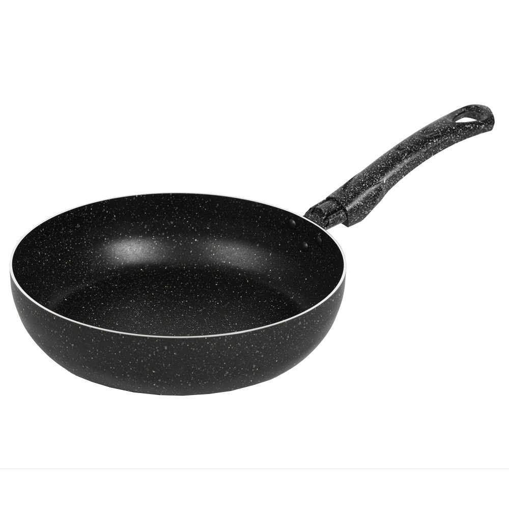 Сотейник 240 мм, 1 руч, б/кр, а/п. ИЗИ СТОУН индукция. Алюминий марки А5