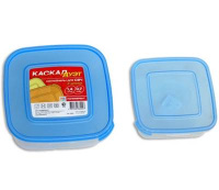 Комплект контейнеров для СВЧ "КАСКАД" 2шт (0,7/1,4л) квадратный 
