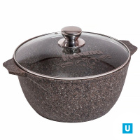 Кастрюля 10л АП Премиум мокко арт. 410902