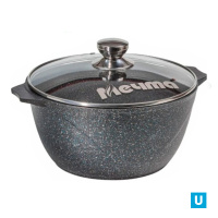 Кастрюля индукционная 4л АП Гранит star Induction Pro. арт. 44803И