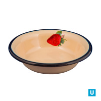  Миска 0,9 л декор палевая