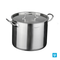 Кастрюля 20,0л (d32см; h25см) [ОБЩЕПИТ-ШЕФ] металл.кр. ТРС