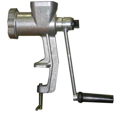 Мясорубка ручная Уралочка с 4 насадками МА-С ГОСТ 4025-95 алюмин пр-во УЗБИ