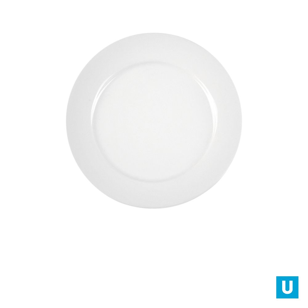 Тарелка мелкая 177 мм ''Твист айвори'' 