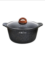Кастрюля 4л со стеклянной крышкой, АП линия "Granit Ultra Induction" (Original)