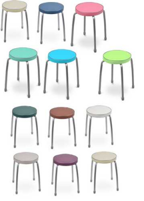 Табурет "Фабрик 2" (ТФ02-В/ЛГ) лагуна