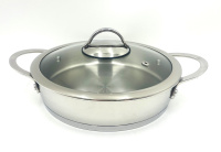 Сковорода 220 мм "Магритт" - 1,5 л, ,ТРС, КС, ручки - 2 кор