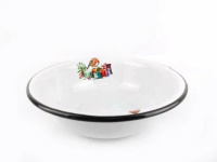 Миска 2л, белосн.,с рис.1с32с