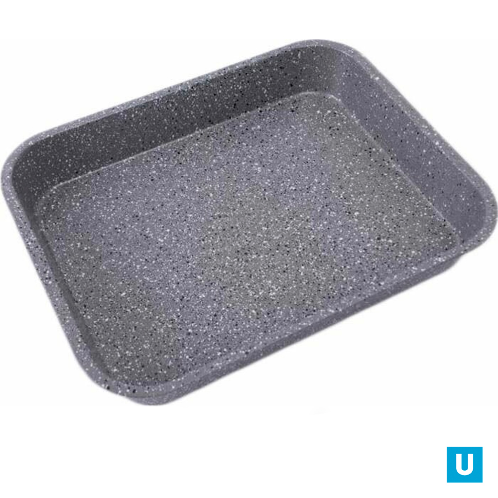 Противень 35.4*23.2*5.3см.,с покрытием серый гранит, арт. LH-72001