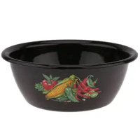 Миска 1,5л, черн.,с рис. 1с7с