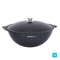 Казан для плова 7л, АП линия "Granit ultra" (blue)