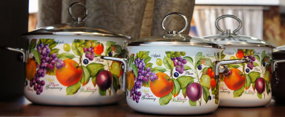 Набор из 3 предм. №02 "Конфитюр/Confitura" белоснеж 1DB025S