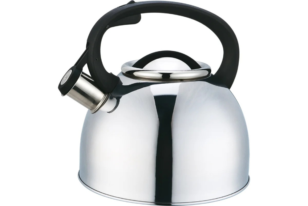 Чайник из нержавеющей стали, 2.5л cо свистком капсульное дно Арт.HY-3834