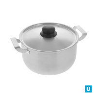 Кастрюля 7,0 л "Эконом" (d260мм, h152мм) 1с924