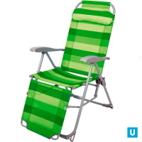 Кресло-шезлонг (К3/З зелёный)
