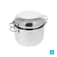 Кастрюля для варки мантов 5,0 л "Классика" 2 вст.(d220 h150)