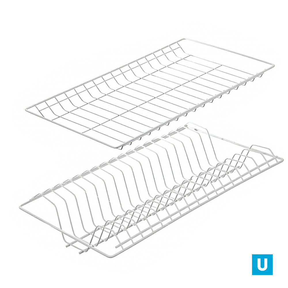 Сушилка д/посуды в шкаф, металл, цвет Белый 465мм 10шт