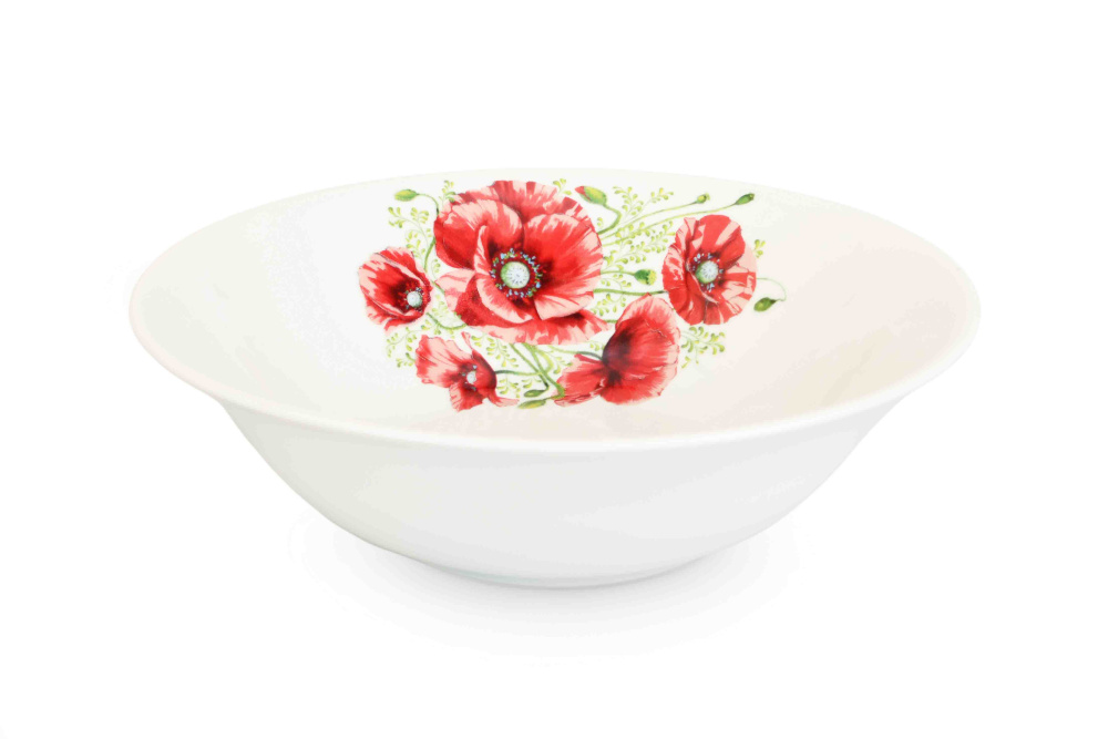 Салатник "Маки", 400мл ( Д15см), арт. ДФ-С400-2