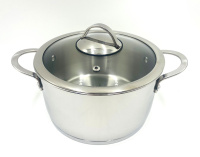 Кастрюля 5л "Магритт" 220 мм, ТРС, КС