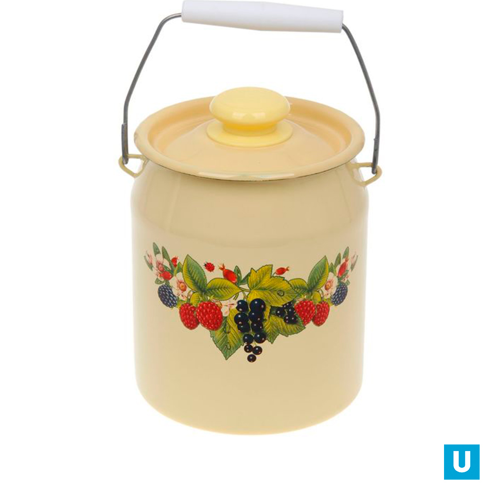 Бидон 2л, крем.,с рис.,1с14с 