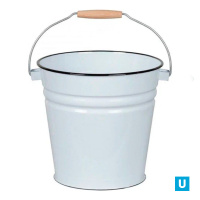  Ведро без крышки 12 л светлое