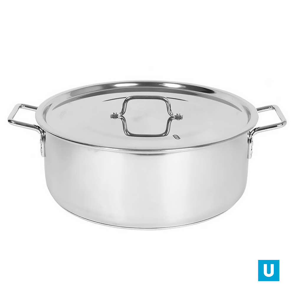 Кастрюля  8,0л (d30см; h12см) индукция