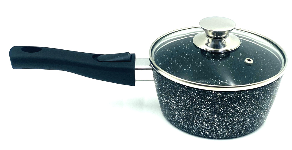 Ковш с кр. 1,2л, Гранит Induction M, съем/руч. soft touch R08S