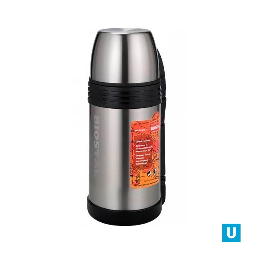 Термос "БИОСТАЛЬ-СПОРТ" универ. с руч. NGP1500P